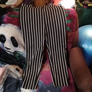 Forever 21 Vertical Stripe Pants